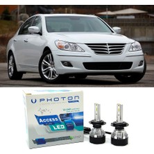 Photon Hyundai Genesis Uzun Far Ampulü H7 Access Yeni Seri Beyaz 2009-2013