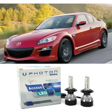 Photon Mazda Rx8 Uzun Far Ampulü H11 Access Yeni Seri Beyaz 2003-2011