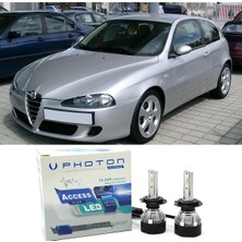 Photon Alfa Romeo 147 LED Xenon Kısa Far Ampulü H7 Access Yeni Seri Beyaz