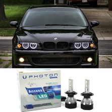 Photon Bmw E39 LED Xenon Kısa Far Ampulü H7 Access Yeni Seri Beyaz 2000-2004