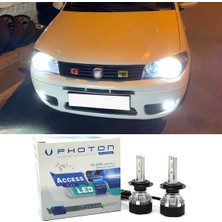 Photon Fiat Albea LED Xenon Uzun Far Ampulü H7 Access Yeni Seri Beyaz