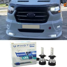 Photon Ford Transit LED Xenon Kısa Far Ampulü H7 Access Yeni Seri Beyaz 2013+