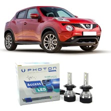 Photon Nissan Juke LED Xenon Uzun Far Ampulü Hb3 Access Yeni Seri Beyaz 2014+
