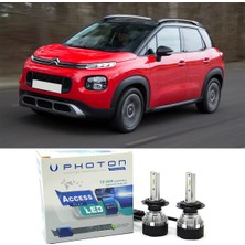 Photon Citroen C3 Aircross LED Xenon Kısa Far Ampulü H7 Access Yeni Seri Beyaz 2017+