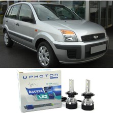 Photon Ford Fusion LED Xenon Uzun + Kısa Far Ampulü H4 Access Yeni Seri Beyaz