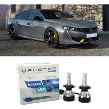 Photon Peugeot 508 Uzun Far Ampulü H7 Access Yeni Seri Beyaz 2018-2023