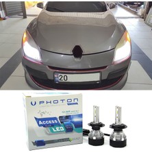 Photon Renault Megane 3 LED Xenon Kısa Far Ampulü H7 Access Yeni Seri Beyaz