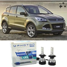 Photon Ford Kuga 2 LED Xenon Sis Farı Ampulü H10 Access Yeni Seri Beyaz 2013-2016