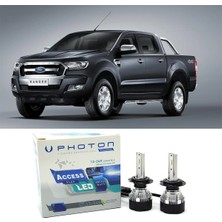 Photon Ford Ranger LED Xenon Kısa Far Ampulü H11 Access Yeni Seri Beyaz 2012-2018