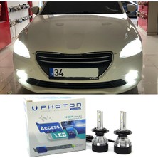 Photon Peugeot 301 LED Xenon Sis Far Ampulü H11 Access Yeni Seri Beyaz 2012-2017