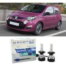 Photon Renault Twingo Uzun+Kısa Far Ampulü H4 Access Yeni Seri Beyaz 2007-2014