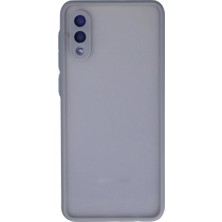 Drop Tedarik Samsung Galaxy A02 Kılıf Montreal Silikon Kapak - Gri
