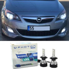 Photon Opel Astra J LED Xenon Sis Far Ampulü H11 Access Yeni Seri Beyaz 2009+