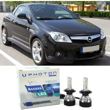 Photon Opel Tigra Twintop LED Xenon Uzun Far Ampulü H1 Access Yeni Seri Beyaz
