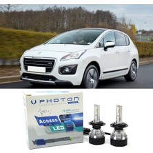 Photon Peugeot 3008 LED Xenon Kısa Far Ampulü H7 Access Yeni Seri Beyaz 2013-2016