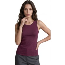 Hakke Kadın Basic Rahat Crop Atlet