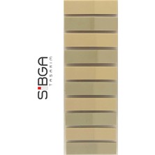 Sibga Tasarım Şeffaf Renkli Postit Post-It Post It. Kitap Ayracı Ayraç Postit Sticker Not Kağıdı 200 Yaprak