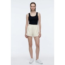 Hakke Kadın Basic Spor Şort