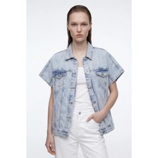 Hakke Modern Kesim Denim Panço
