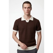 Hakke Erkek Rahat Kalıp Polo Yaka Triko T-Shirt