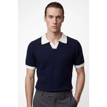 Hakke Erkek Rahat Kalıp Polo Yaka Triko T-Shirt