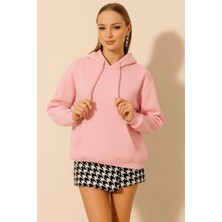 Hakke Üç Iplik Kanguru Cepli Sweat