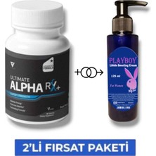 Fırsatkolik Alpha Rx Erkek Performans Geliştirici 30LU Takviye Mucizevi Libid.o Arttırıcı Krem 125 ml