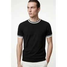 Hakke Premium Pike Dokulu Oversize Erkek Tişört