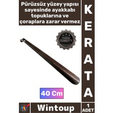 Wintoup #kerata Sağlam Kalın Demir Dayanıklı Ergonomik Uzun Ayakkabı Çekeceği Kerata Metal Çekecek 40 cm