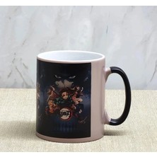 Herşey Trend Porselen Renk Değiştiren Demon Slayer Kupa Bardak AALK380