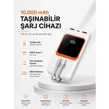 Asil Sepet Asiltech 10.000 Mah Bataryalı, Dijital Göstergeli Taşınabilir Powerbank