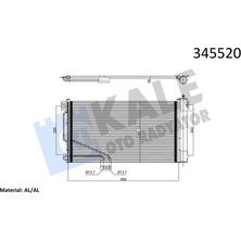 Kale Mixdepo Klima Radyatoru Mercedes Slk-Class R171 04-11