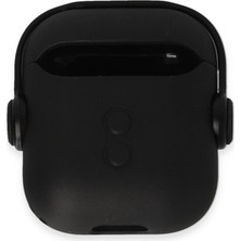 Aslanoğlu Store Airpods 2 (2.nesil) Cool Kılıf - Siyah