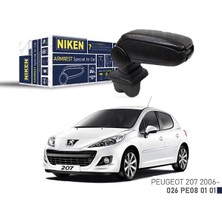 Niken Mixdepo Araca Özel Kol Dayama Siyah Peugeot 207 06 -