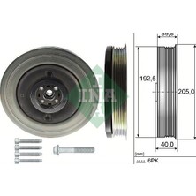 Ina Mixdepo Krank Kasnagi Volvo S60 Ii T5 13-18 S90 Ii D4-T6 15-18 V60 I T6 15-18 V90 Ii D3-D4-D5 T6 16- XC60 I D4-D5-T6 15-19 XC90 Ii