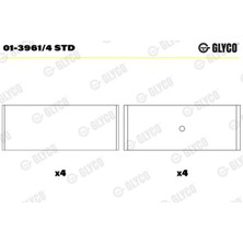 Glyco Mixdepo Kol Yatak Std A3 A4 Leon Octia Bora Golf V Jetta Caddy Iii 1.6 Alz Ahl Bfq Ayd U Bse Bgu Ccsa cm Xa 4 Silindir Için