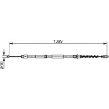 Bosch Mixdepo Fren Halati Arka Mercedes Sprinter B906 . Vw Crafter 30-35-50