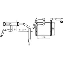 Oris Mixdepo Kalorifer Brazing Heater 135X135X26 B2500 / Ranger