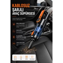 Asil Sepet Asiltech Araç Içi Temizlik Için Şarjlı El Süpürgesi