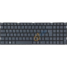 Afila Monster Huma H5 V4.2 Uyumlu Notebook Klavyesi, Laptop Tuş Takımı (Siyah Tr) Işıklı