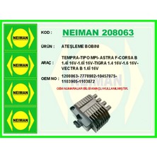 Bescher Mixdepo Ateşleme Bobini Tempra-Tipo Mpi- Astra F-Corsa B 1.4i 16V-1.6İ 16V-TIGRA 1.4 16V-1.6 16V-VECTR
