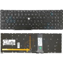 Afila Acer Predator Helios 300 PH315-53-722G Uyumlu Notebook Klavyesi, Laptop Tuş Takımı (Siyah Tr) Rgb Backlit
