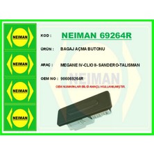 Bescher Mixdepo Bagaj Açma Butonu Renault Megane Iv 16- Talisman 16-