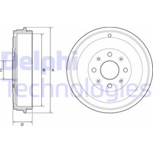 Delphi Mixdepo Arka Kampana Corsa D 07- Corsa E 14- Adam 13- Punto-Grande Punto 05- 274X228X61X48X4DL 14 Inç 51901444-51901443-55703043