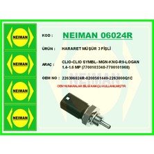 Bescher Mixdepo Hararet Müşür 3 Fişli Clio-Clio Symbl- Mgn-Kng-R9-Logan 1.4-1.6 Mp 7700103348-7700101968