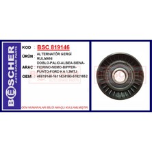 Bescher Mixdepo Alternatör Gergi Rulmani Doblo-Palio-Albea-Siena-Fiorino-Nemo-Bipper-Punto-Ford Ka 1.3mtj