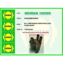 Bescher Mixdepo Ateşleme Bobini R9 1.4 Broadway-Mgn-Kng-Clio Ii Siyah Soket