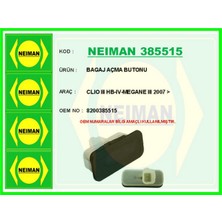 Bescher Mixdepo Bagaj Açma Butonu Clio Iii Hb-Iv-Megane Iii 2007 -
