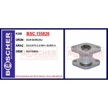 Bescher Mixdepo Egr Borusu Ducato 2.3 06 - Euro 4