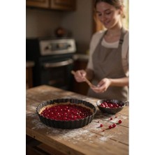 Empressco 20 cm Classic Tart Kalıbı, Karbon Çelik, Yapışmaz Kaplama